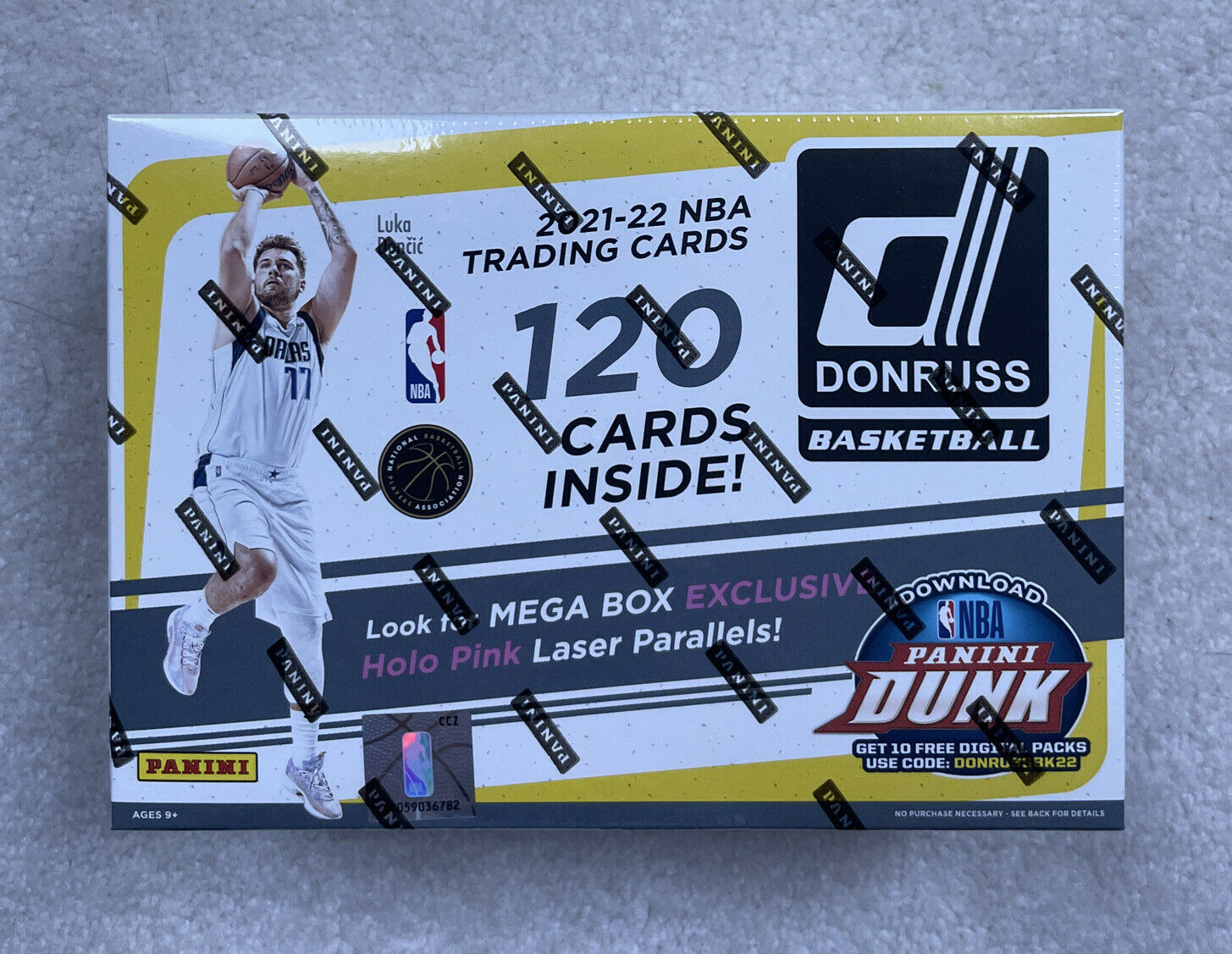 2021-22 Panini Donruss Basketball Mega Box